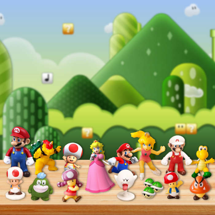 Mario Advent Calendar -- The One With 24 Little Doors