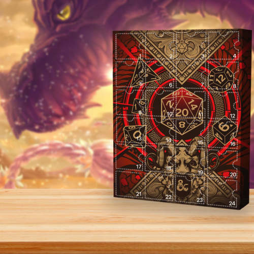 Dungeons & Dragons Advent Calendar24 Gifts Are In It