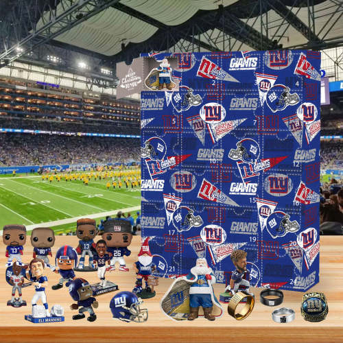 New York Giants Advent Calendar - Contains 24 Gifts