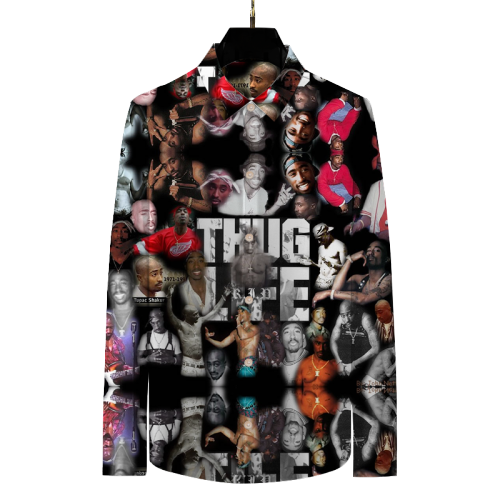 Tupac Shakur Long Sleeve Shirt