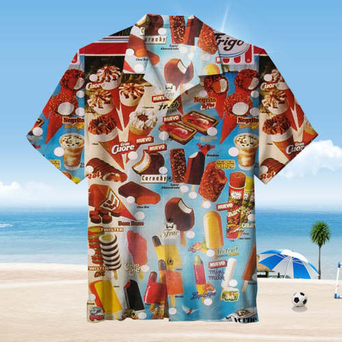Oh, those old summers, those old ice creams |Unisex Hawaiian Shirt#008