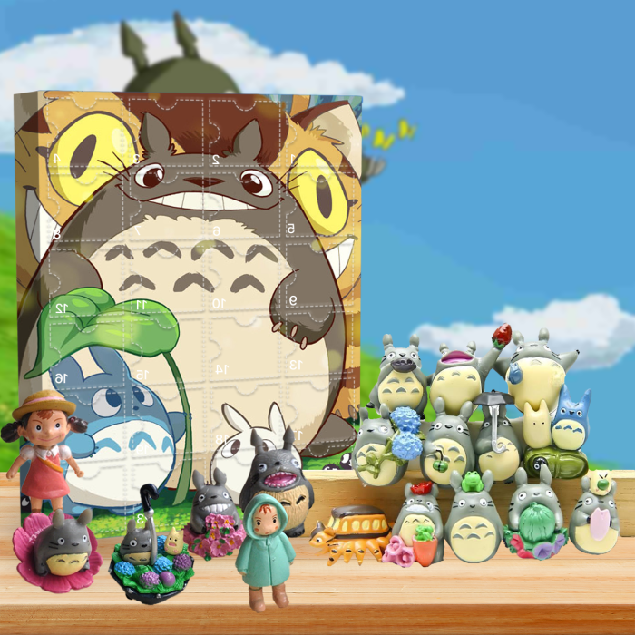 My Neighbor Totoro Advent Calendar -- The One With 24 Little Doors