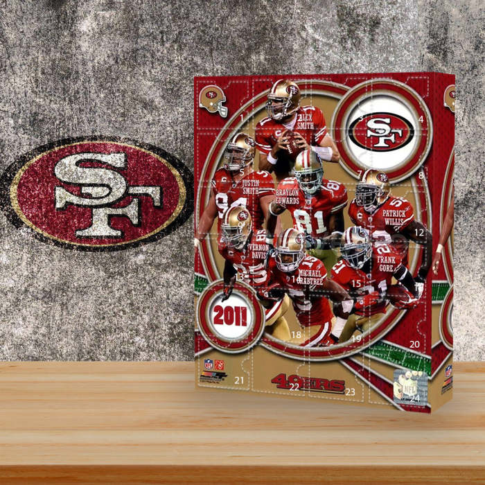 2024 San Francisco 49ers Advent Calendar -- The One With 24 Little Doors