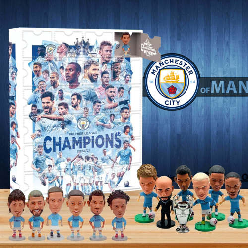 2024 Manchester City F.C. Advent Calendar -- The One With 24 Little Doors