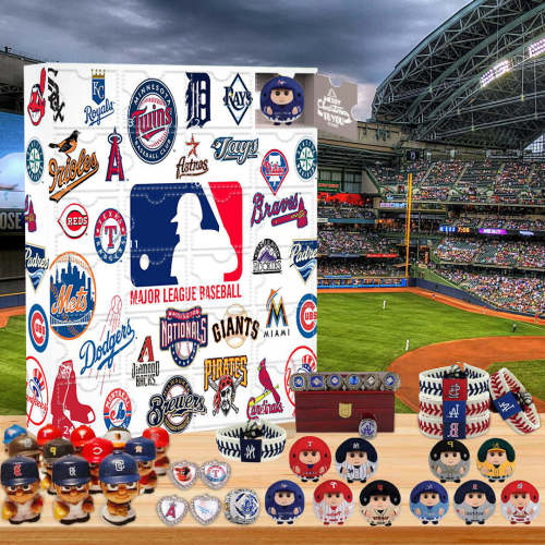 2024 MLB Advent Calendar -- The One With 24 Little Doors