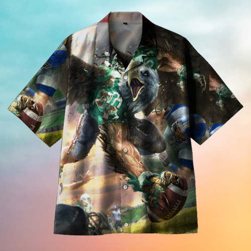 A Sarrior Like An Eagle Is Unparalleled In The Arena Universal Hawaiian Shirt