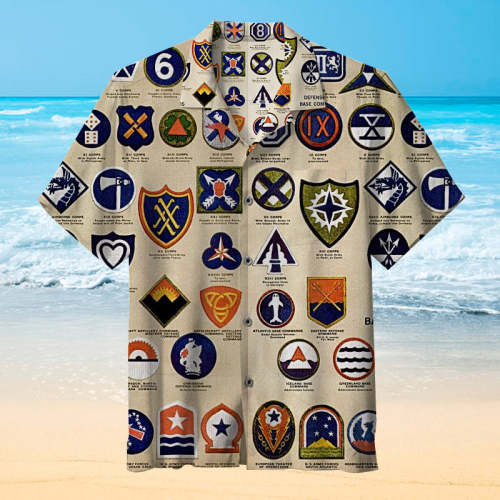 U.S. Military Medal |Unisex Hawaiian Shirt
