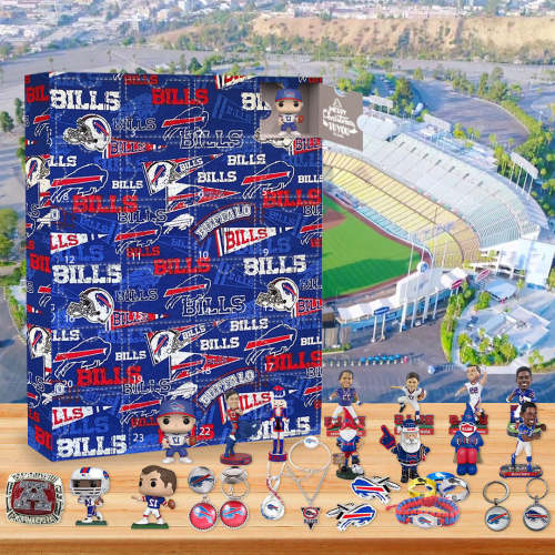 Buffalo Bills Advent Calendar -- The One With 24 Little Doors