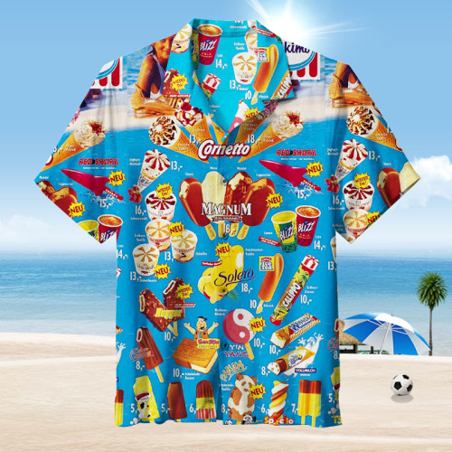 Oh, those old summers, those old ice creams |Unisex Hawaiian Shirt
