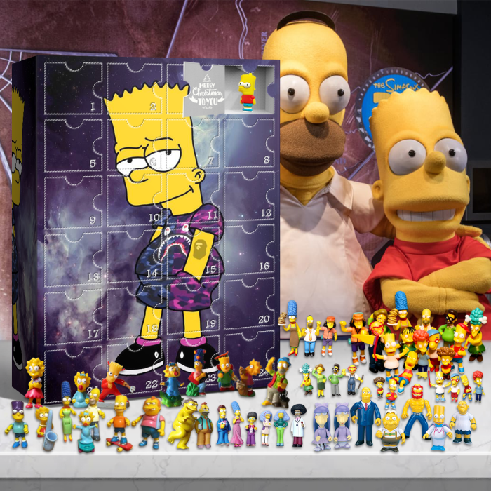 The Simpsons Advent Calendar -- The One With 24 Little Doors