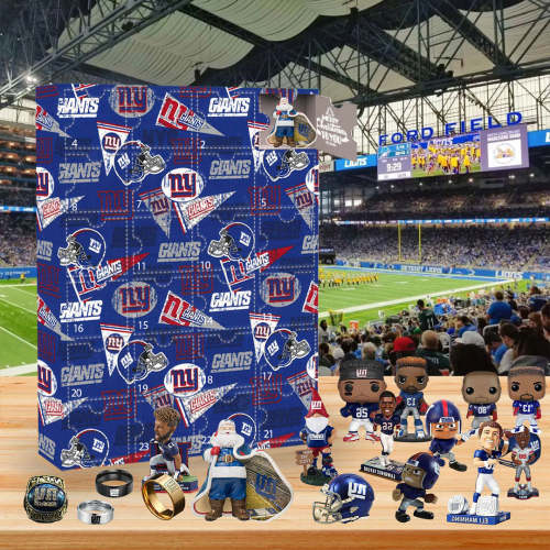 New York Giants Advent Calendar - Contains 24 Gifts