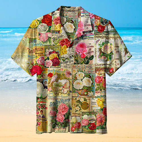 Seed Catalog: Roses|Universal Hawaiian Shirt