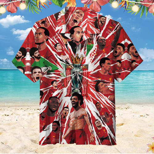 Liverpool Premier League Champions | Unisex Hawaiian Shirt