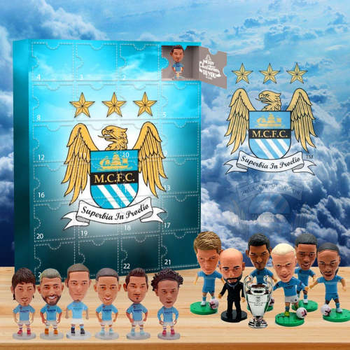 2024 Manchester City F.C. Advent Calendar -- The One With 24 Little Doors