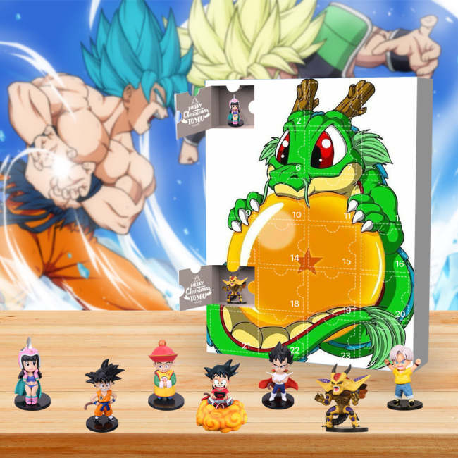 Dragon Balls Advent Calendar -- The One With 24 Little Doors