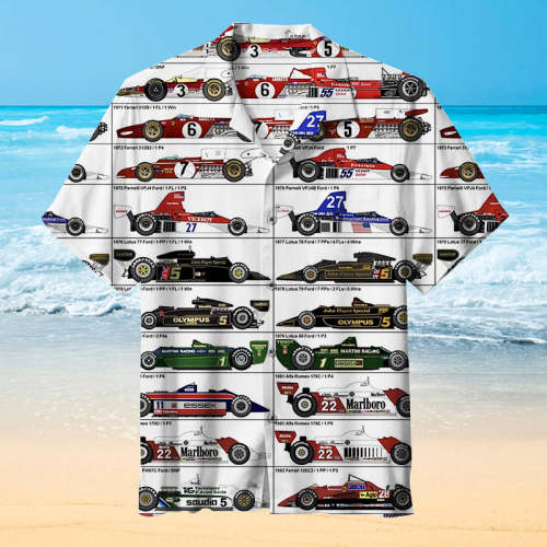 Racing Car |Unisex Hawaiian Shirt