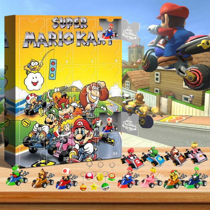 Mario Kart Advent Calendar -- The One With 24 Little Doors