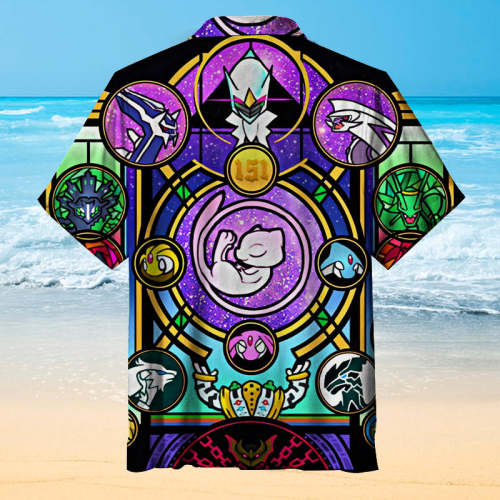 The Enigmatic Mew |Universal Hawaiian Shirt
