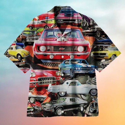 Vintage Car Collection Universal Hawaiian Shirt