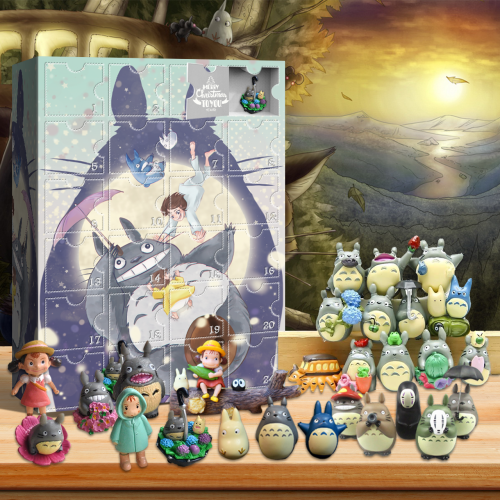 My Neighbor Totoro Advent Calendar -- The One With 24 Little Doors