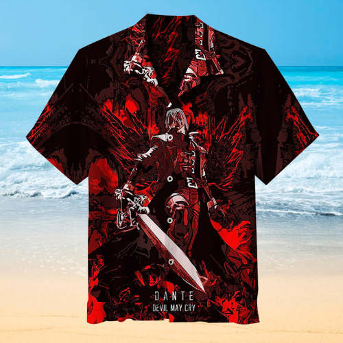 Classic Dante from Devil May Cry|Universal Hawaiian Shirt