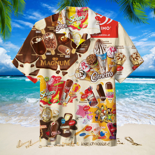 Oh, those old summers, those old ice creams |Unisex Hawaiian Shirt