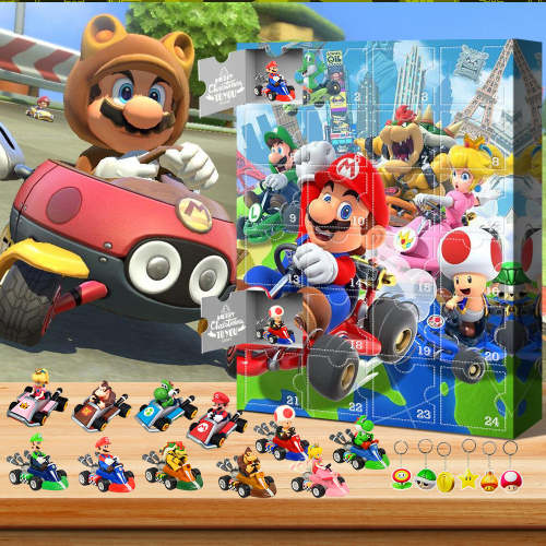 Mario Kart Advent Calendar -- The One With 24 Little Doors