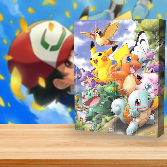 Pokémon Advent Calendar -- The One With 24 Little Doors