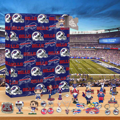 Buffalo Bills Advent Calendar -- The One With 24 Little Doors