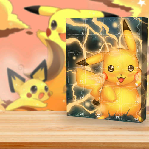 2023 Pikachu Advent Calendar -- The One With 24 Little Doors