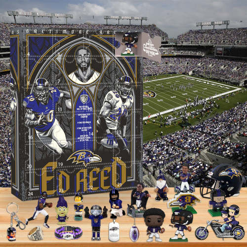 2024 Baltimore Ravens Advent Calendar -- The One With 24 Little Doors