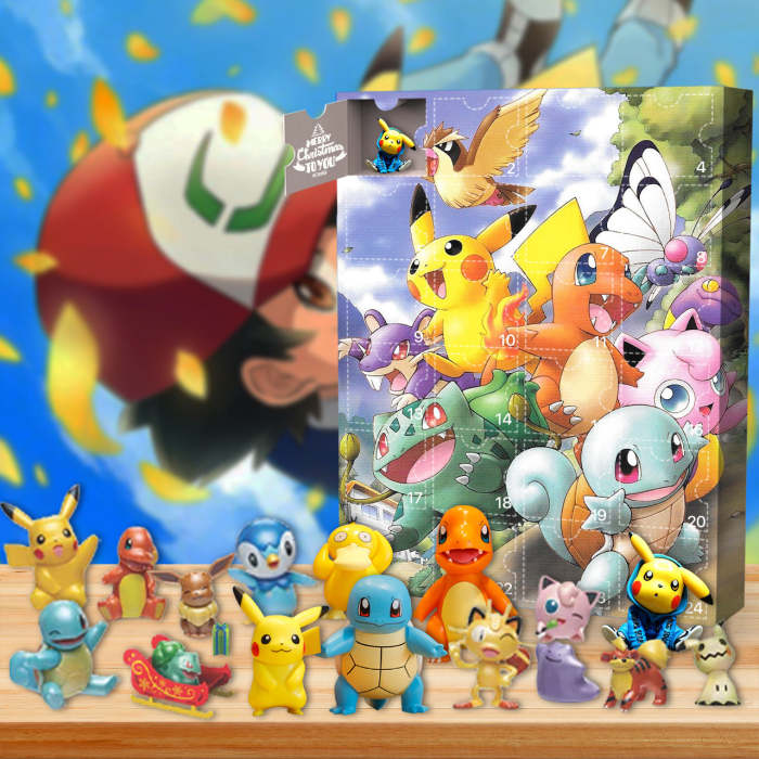 Pokémon Advent Calendar -- The One With 24 Little Doors
