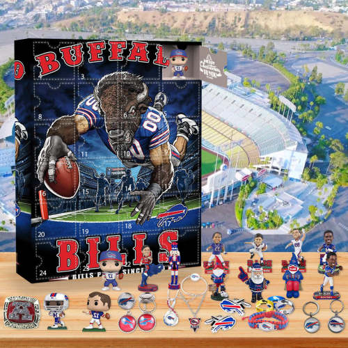 Buffalo Bills Advent Calendar -- The One With 24 Little Doors