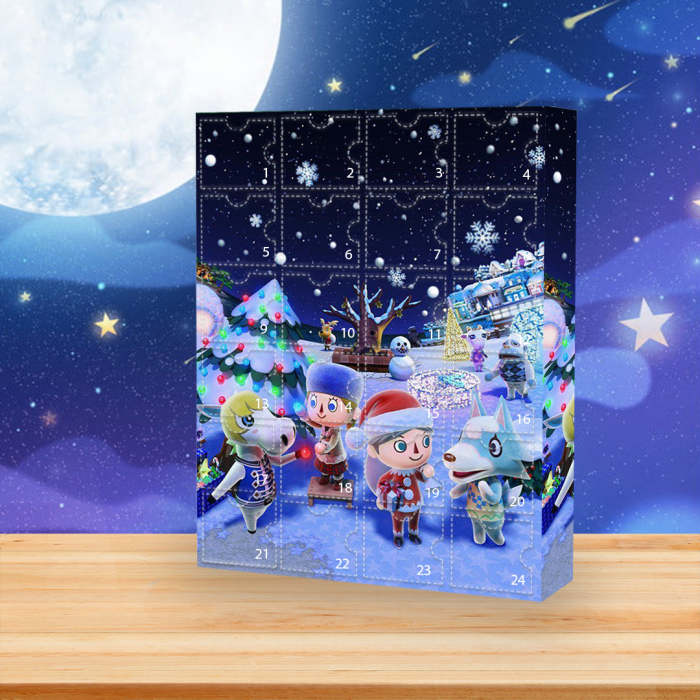 2024 Animal Crossing Advent Calendar -- The One With 24 Little Doors