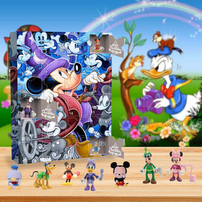 Mickey Mouse Advent Calendar -- The One With 24 Little Doors