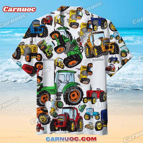 Vintage Tractor |Unisex Hawaiian Shirt