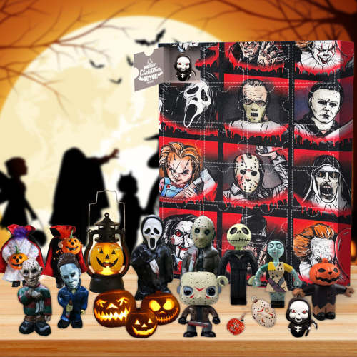 Halloween Advent Calendar -- The One With 24 Little Doors