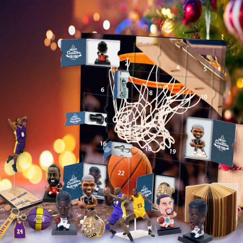 2024 Christmas Basketball Fan Advent Calendar