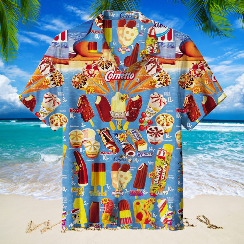 Oh, those old summers, those old ice creams |Unisex Hawaiian Shirt