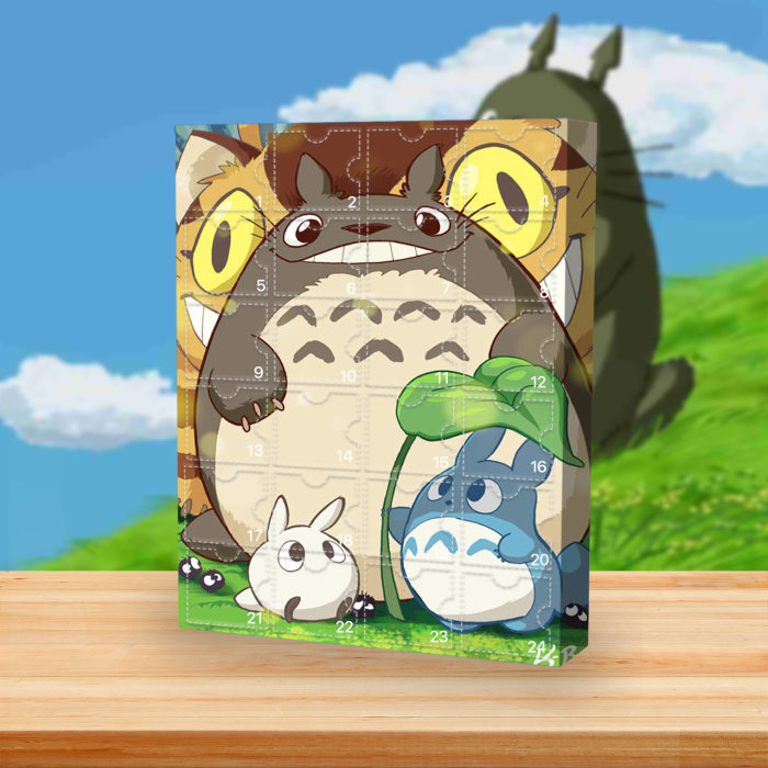 My Neighbor Totoro Advent Calendar -- The One With 24 Little Doors
