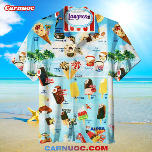 Oh, those old summers, those old ice creams | Hawaiian Shirt
