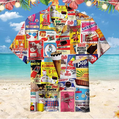 Ice Cream Bars | Unisex Hawaiian Shirt