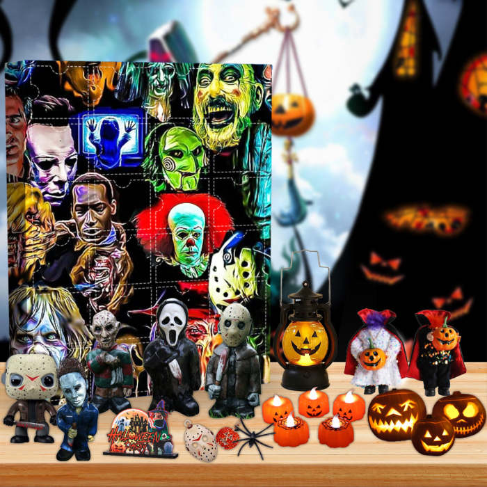 Halloween Advent Calendar -- The One With 24 Little Doors