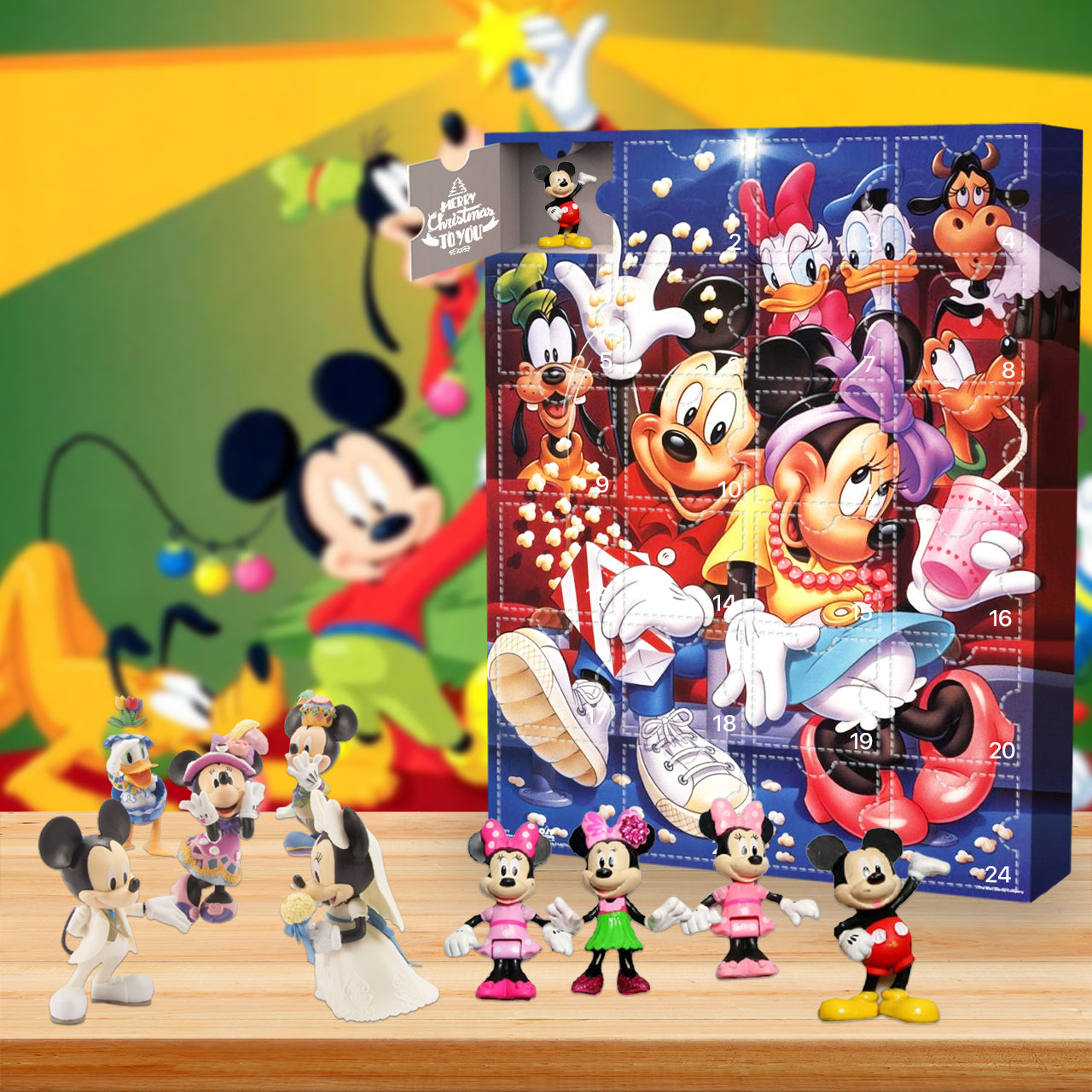 Mickey Mouse Advent Calendar The One With 24 Little Doors