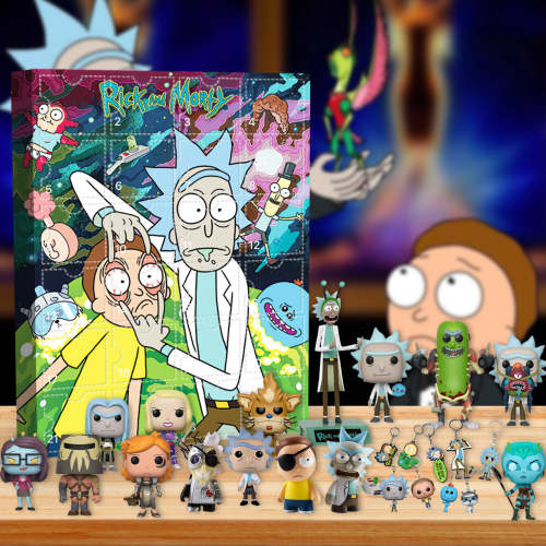 Rick and Morty Advent Calendar -- The One With 24 Little Doors