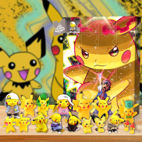 2023 Pikachu Advent Calendar -- The One With 24 Little Doors