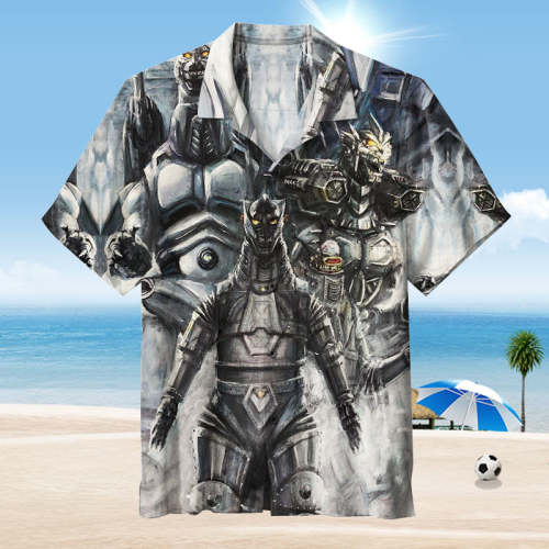 MechaGodzilla | Unisex Hawaiian Shirt