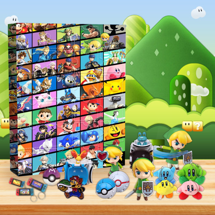 2025 Nintendo Games Advent Calendar -- The One With 24 Little Doors