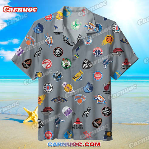 Can You Name All 30 NBA Teams | Hawaiian Shirt