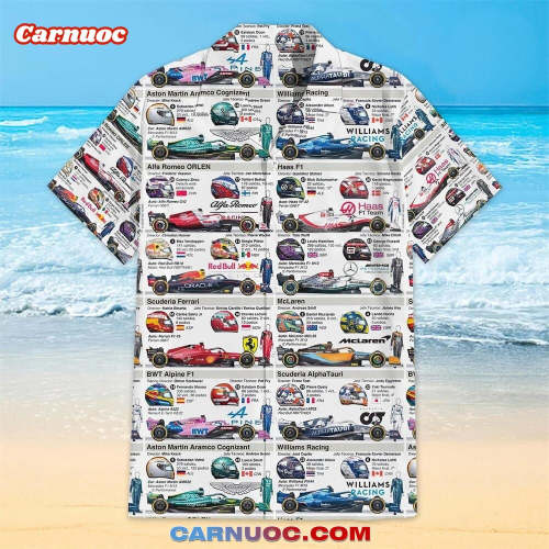 Formula One All World Drivers Champions | Hawaiian Shirt